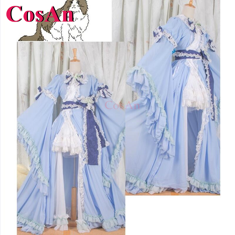 Party Games New - CosAn【Dostosowane】Stroje Cosplay Touhou Project Saigyouji Yuyuko