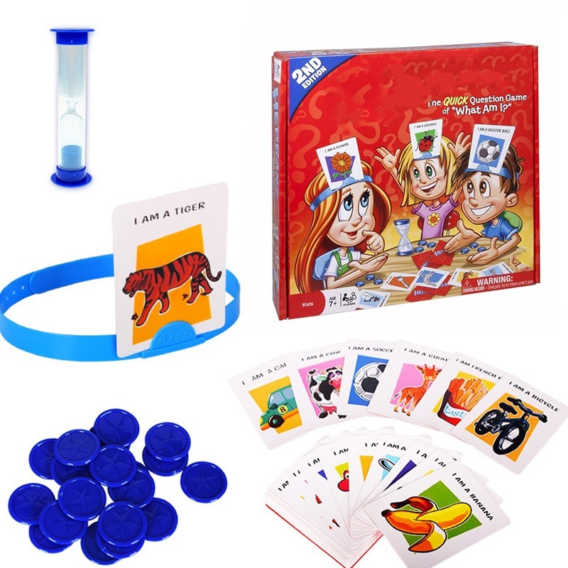 Party Games Kids Indoor - Zabawne karty dla dzieci Gra planszowa
