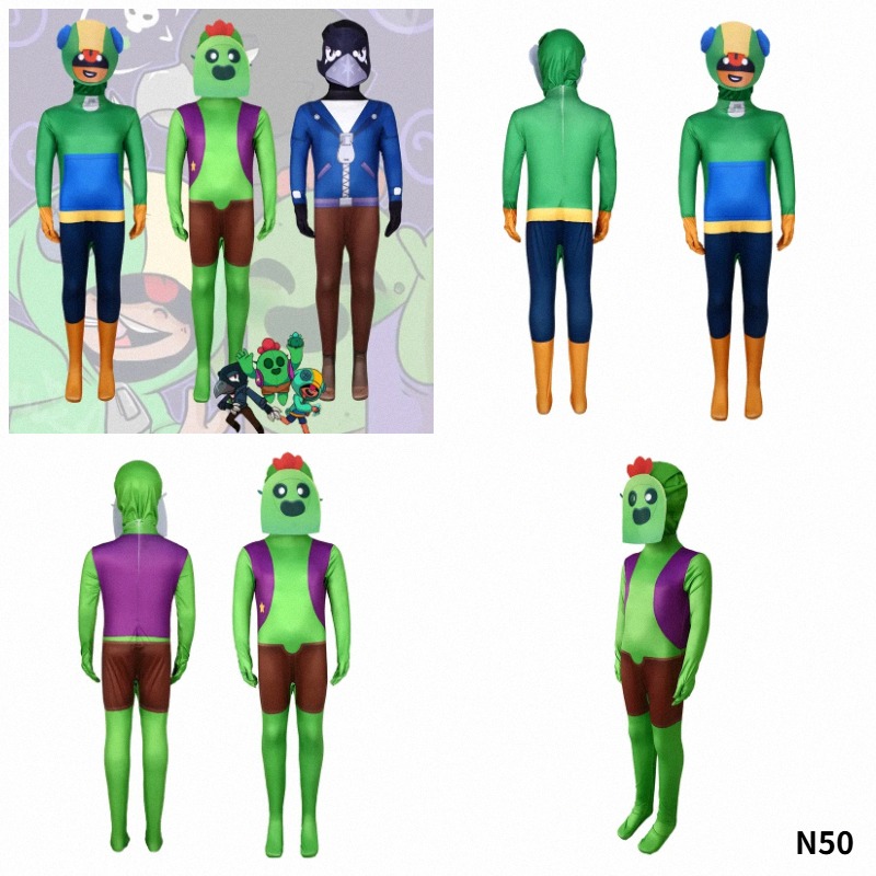 Party Games Kids And Adults - Kostium Brawl Jumpsuit z nakryciem głowy
