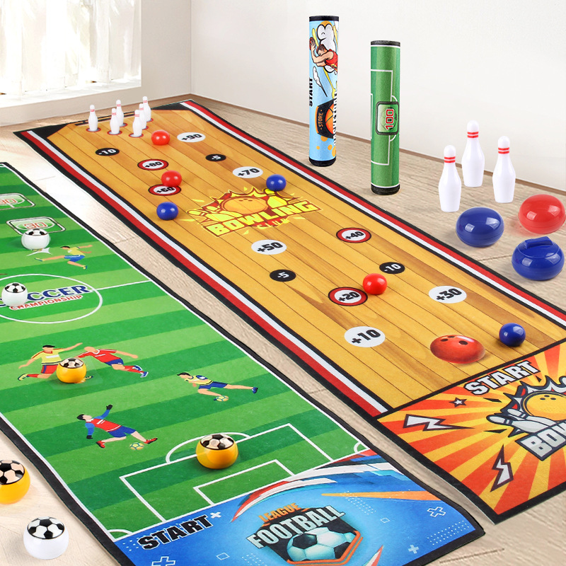 Party Games Kids Indoor - Interaktywne gry planszowe dla dzieci: curling,