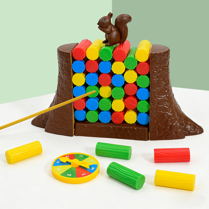 Party Games Kids Indoor - Gra w równowagę z wiewiórkami, nie