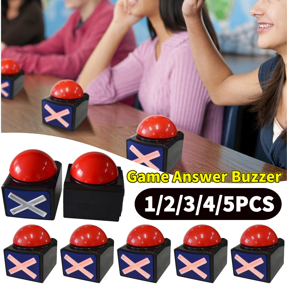 Party Games Quiz For Adults - 1-5 szt. Przycisk alarmowy do gier