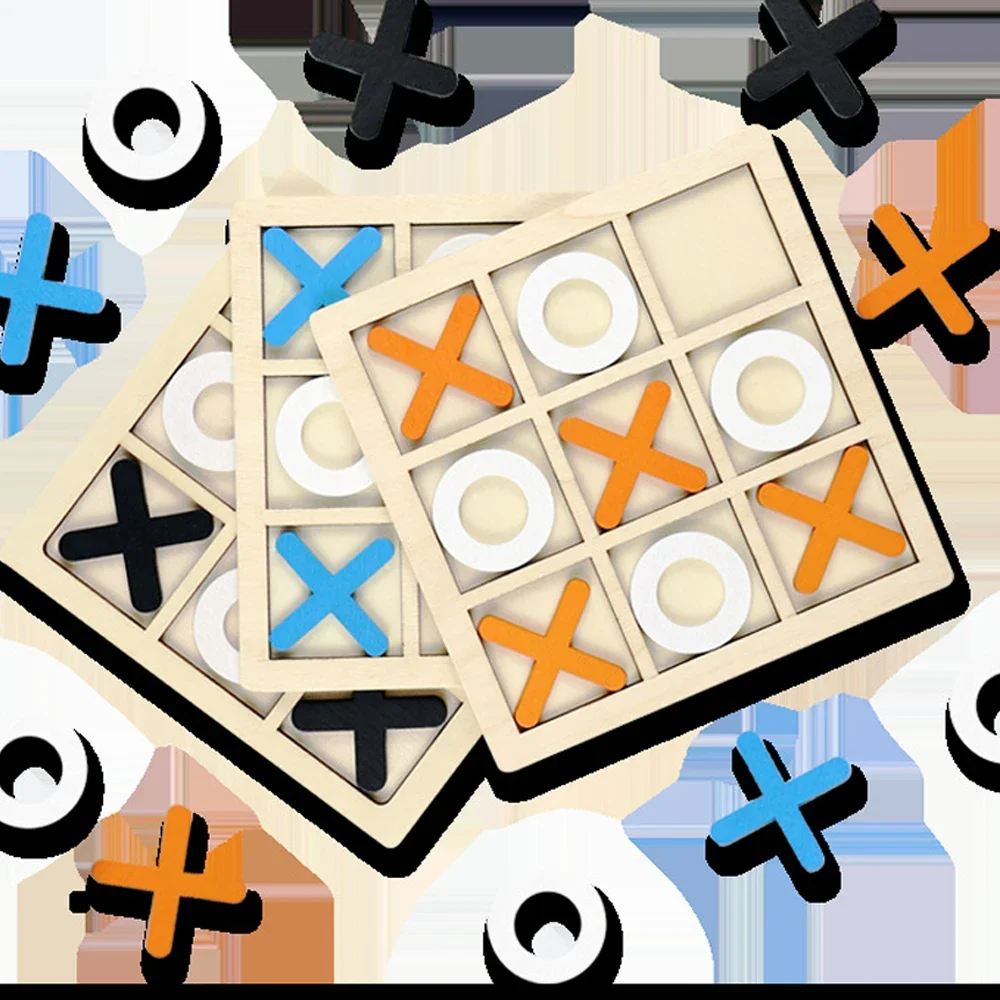 Drewniana gra XO Tic Tac Toe M – Party Games Kids Indoor recenzja i cena