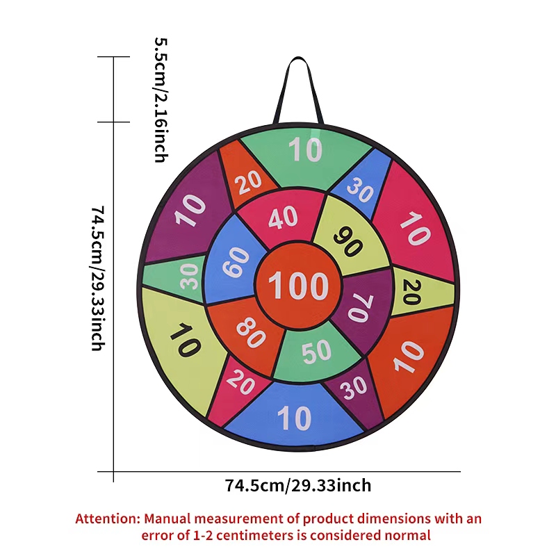 Tablica do gry w rzutki z lepk – Party Games Indoor For 6 12 Year Olds recenzja i cena
