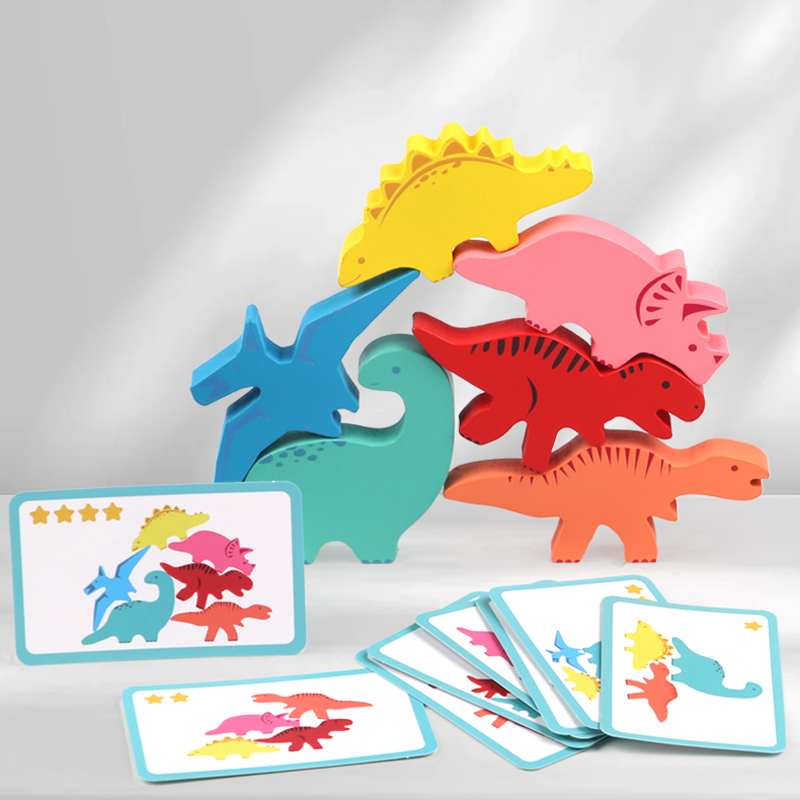 Drewniane klocki do budowania  – Party Games Kids Indoor recenzja i cena