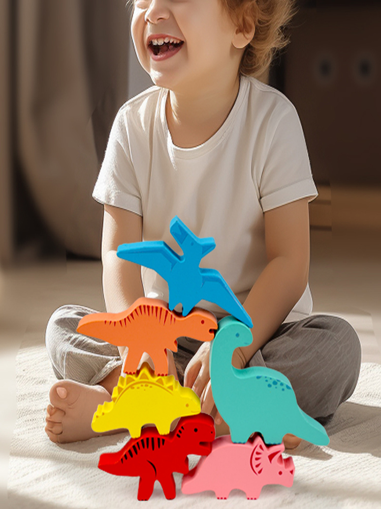 Drewniane klocki do budowania  – Party Games Kids Indoor recenzja i cena