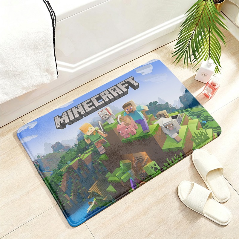 Mata podłogowa z flaneli w sty – Party Games Minecraft recenzja i cena