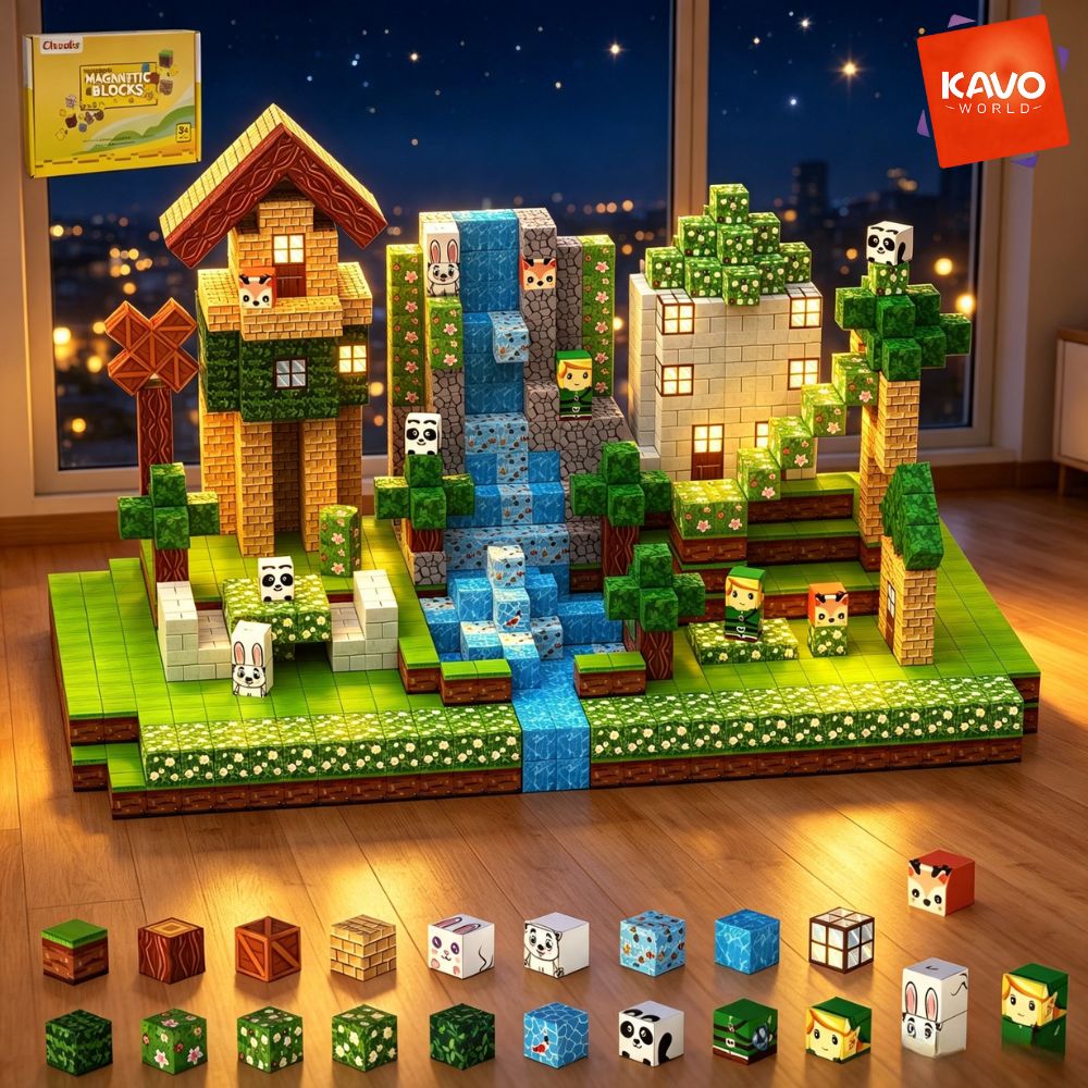 KAVOWORLD 150 szt. Magnetyczne – Party Games Indoor For 6 12 Year Olds recenzja i cena